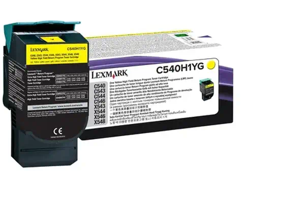 Lexmark C540H1YG Cartouche de toner 1 pièce(s) Original Jaune_0