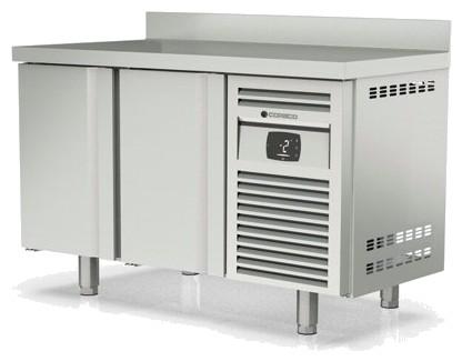 Meuble avec évier 600 adossé positif - 2 portes pleines - PMRSF-150_0