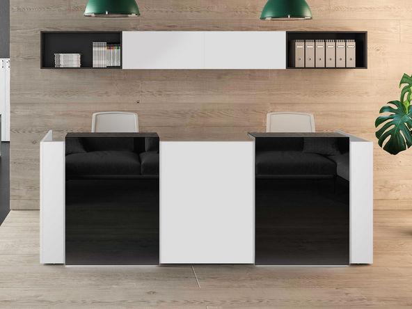 Banque d'accueil Accolta About Office finition bois moderne design italien_0