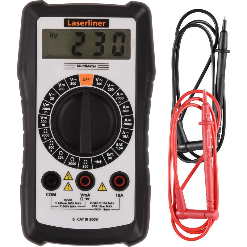 MULTIMÈTRE UNIVERSEL COMPACT LASERLINER MULTIMETER