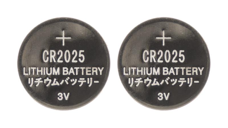 Pack 2x piles lithium bouton CR2025 - Thomson_0