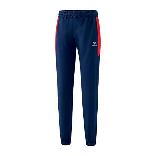 PANTALON DE SURVÊTEMENT FEMME - ERIMA - TEAM NAVY/ROUGE