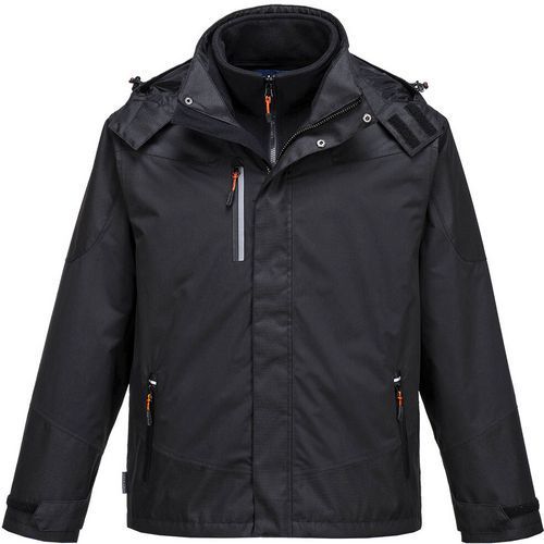 PARKA ÉTANCHE 3-EN-1 RADIAL S553 NOIR XL - PORTWEST