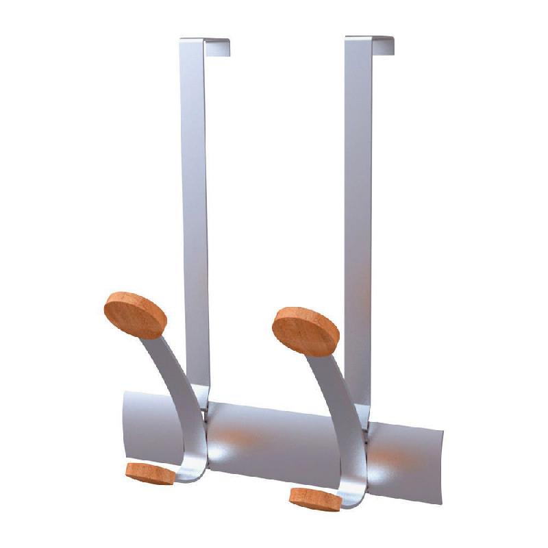 PATERE DE PORTE - BOIS/METAL