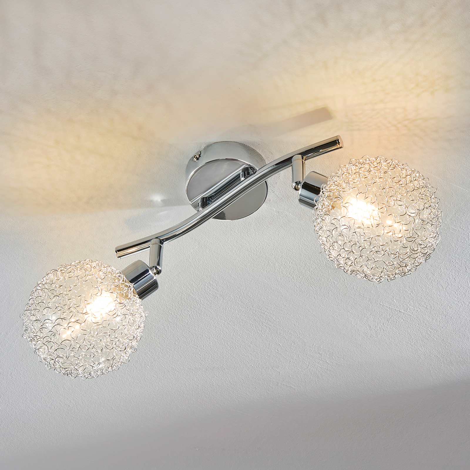 LINDBY PLAFONNIER TICINO, À 2 LAMPES