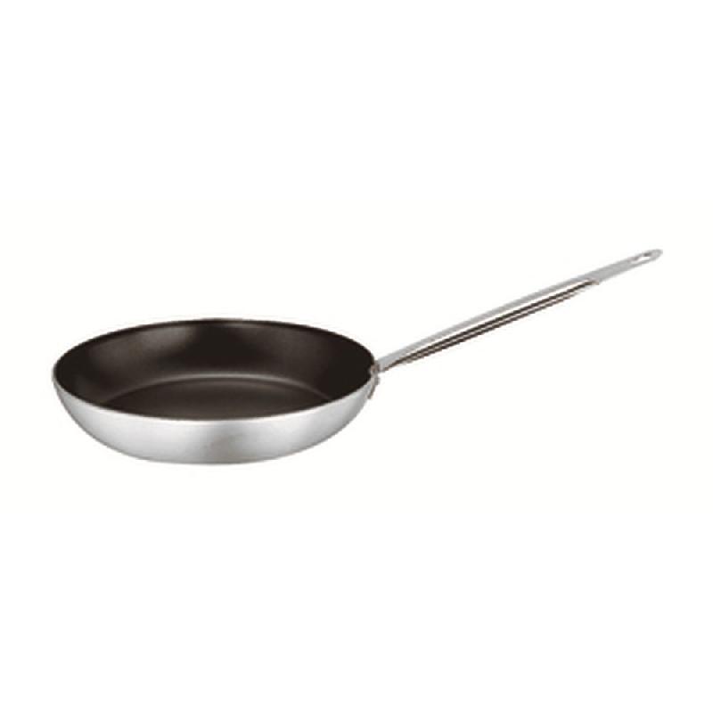 Poêle cuisine professionnelle ronde aluminium anti adhésive Ø 36x6 cm - par 1_0