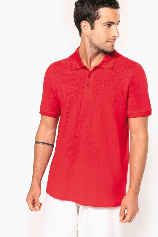 Polo piqué manches courtes homme - Kariban K254 - 100% coton, coupe droite et multiples coloris_0