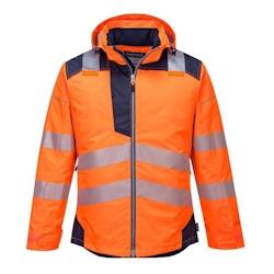 Portwest - Parka de travail PW3 HV Orange / Bleu Marine Taille S - S orange 5036108302345_0