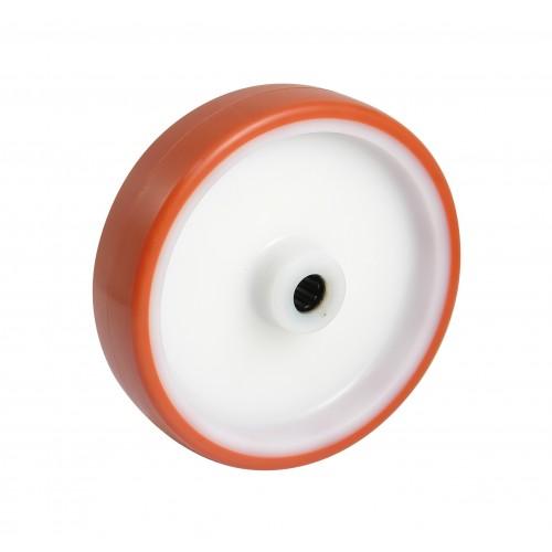 ROUE POLYAMIDES - 160 MM - ALÉSAGE 20 MM - 500 KG - ROULEMENTS À ROULEAUX AVL