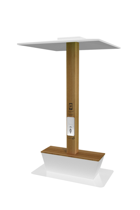 Borne de recharge solaire universelle pour appareils électroniques