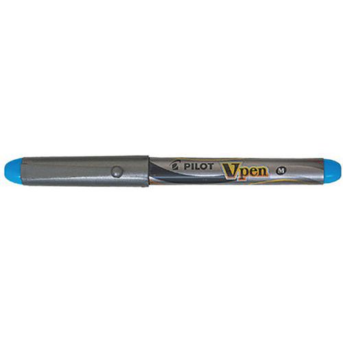 STYLO PLUME V-PEN SILVER TURQUOISE - PILOT
