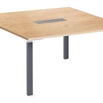 TABLE CARRÉE CHÊNE EXPRIM PIEDS ANTHRACITE
