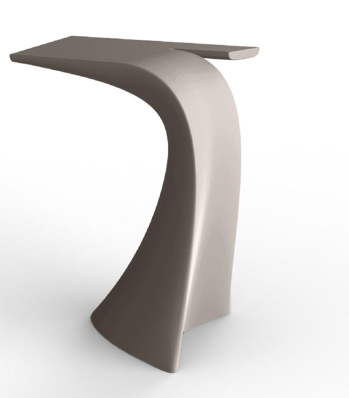 Table haute design in & out WING - tortora_0
