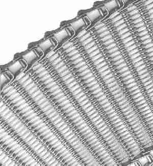 Tapis à maillons - Beltis - acier inoxydable AISI 304 - pour convoyeurs droits et courbes_0