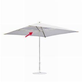 Toile de parasol Cortina - 16 couleurs au choix - 3x3m - acrylique 360g/m²_0