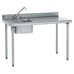 Tournus Equipement Table inox du chef adossée longueur 2000 Tournus - 404857 - plastique 404857_0