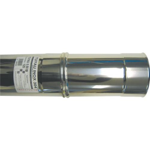 TUBAGE RIGIDE COULISSANT INOX 304 - SIMPLE PAROI - DIAMÈTRE 180 MM TEN