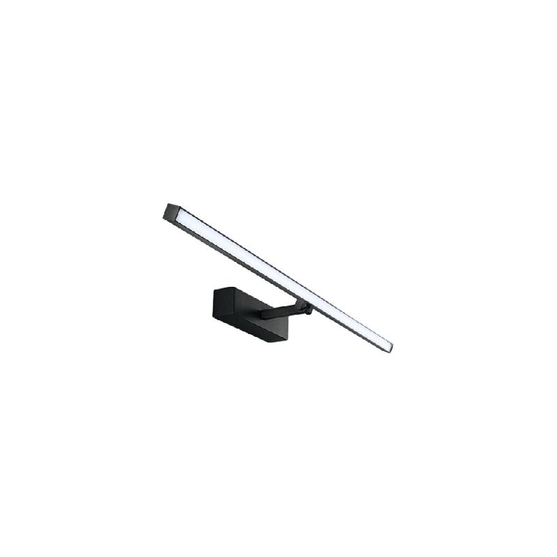 Applique LED 24 W série 8044 en métal noir, 102 cm, diffuseur orientable à 300°, CCT 3000/4000/6000 K pour intérieur - Perenz - noir 8044 N CT_0