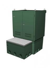 Armoire de coupure à manœuvre extérieure Ormapack 24 kV - norme EDF HN 64-S-56 - 400 A_0