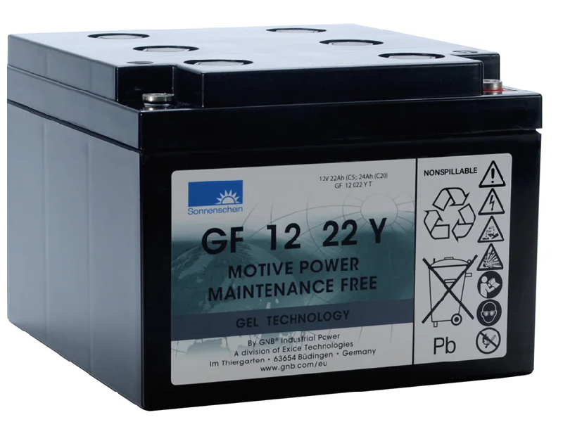 Batterie Gel GF 12 022 Y Sonnenschein / 12V 22.2Ah_0