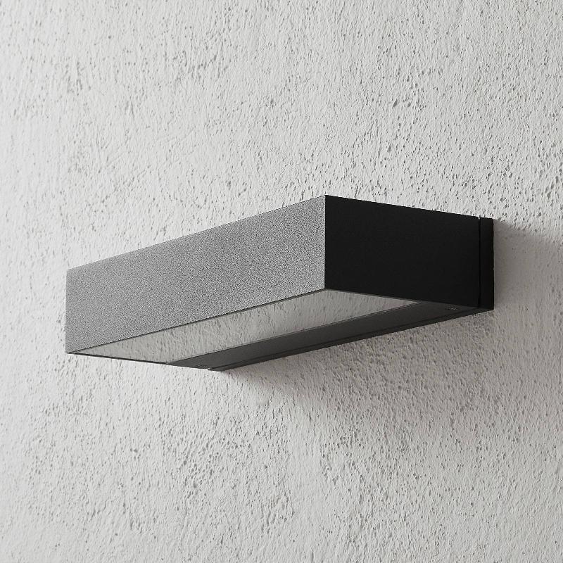BEGA 24472 APPLIQUE LED 3 000 K 30CM DOWN GRAPHITE
