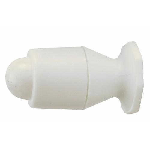 BUTÉE DE PLINTHE PLASTIQUE BLANC - LONGUEUR 70 MM BRICOZOR
