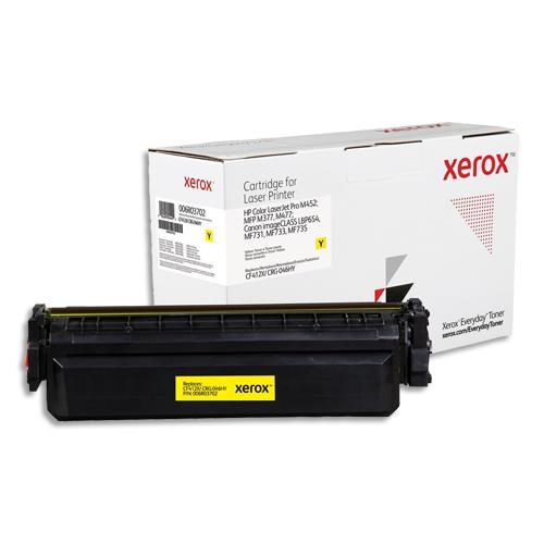 CARTOUCHE DE TONER JAUNE XEROX EVERYDAY HAUTE CAPACITE EQUIVALENT A HP CF412X 006R03702