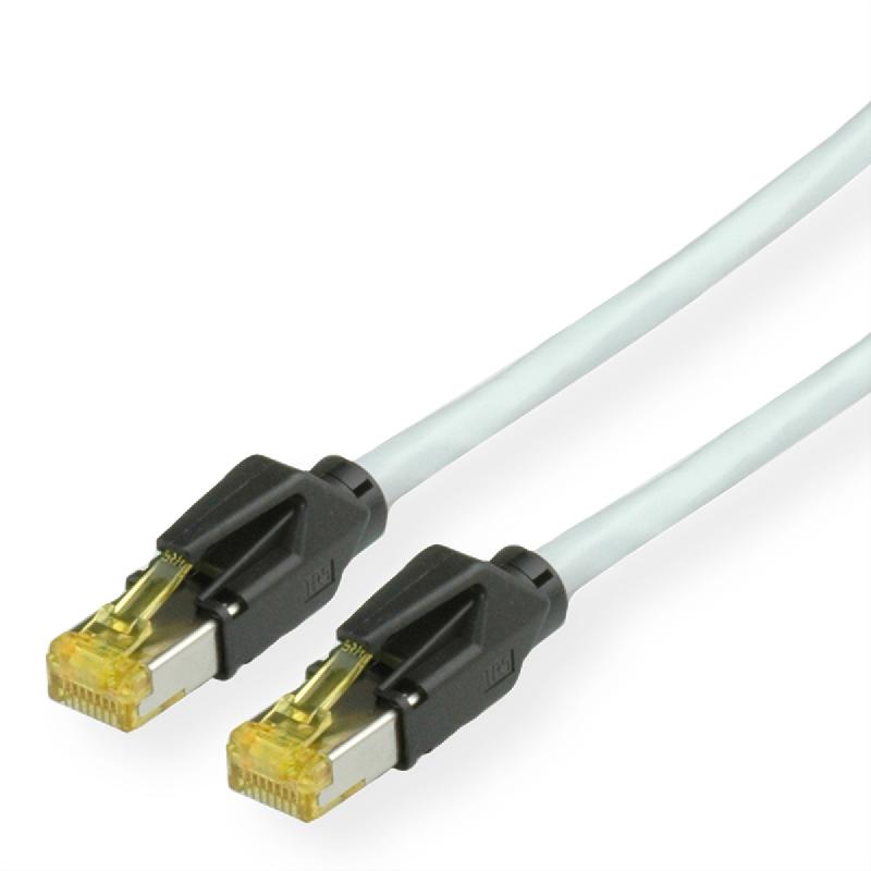 Cordon KERPEN Cat.6A (Classe EA) S/F, MegaLine F6-90, HiRose TM31, LS0H, gris, 20 m_0