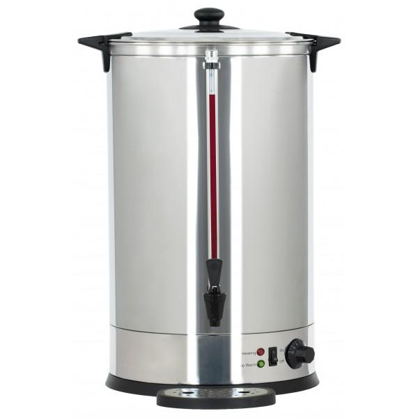 Distributeur d'eau chaude professionnel 30L en inox_0