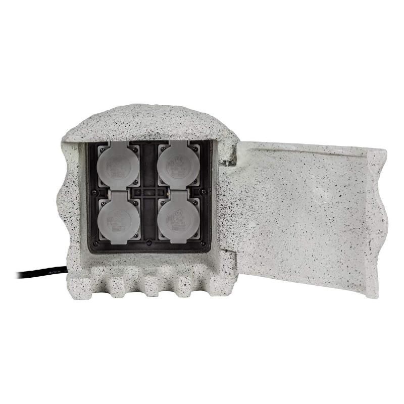 HEITRONIC DISTRIBUTEUR PIEDRA ASPECT GRANIT POUR L\'EXTÉRIEUR