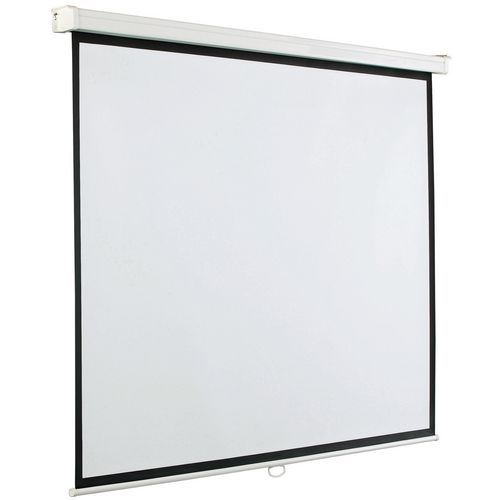ECRAN DE PROJECTION MURAL MANUEL 186X244 - SMIT VISUAL