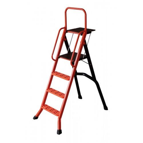 ESCABEAU PROFESSIONNEL - ALUMINIUM - 4 MARCHES MONDELIN
