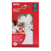 ETIQUETTE À FIL 53 X 36 MM APLI - BOÎTE DE 100