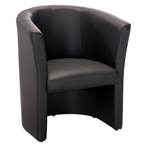 FAUTEUIL PREMIUM 1 PLACE - SIMILI CUIR NOIR
