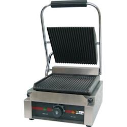 Grill paninis électrique  Professionnel- plaque simple rainurée - 1800 w
- 230 Volts - GPGH811_0