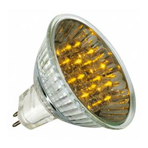 Gu5,3 LED D50 1W Jaune 12V - Paulmann - Ampoule LED avec durée de vie longue et faible consommation_0