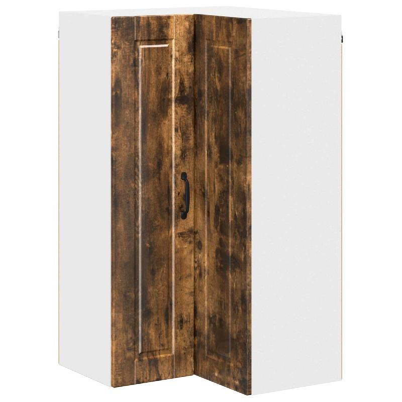 Helloshop26 - Armoire murale de cuisine en bois d'ingénierie 57 x 57 x 100 cm style moderne rangement pratique en bois d'ingénierie 02_0054507 - Boi_0