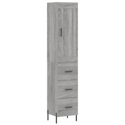 Helloshop26 - Buffet bahut commode armoire meuble de rangement organisateur cuisine salle de séjour salon haut sonoma 34,5 x 34 x 02_0035314 - 300021_0