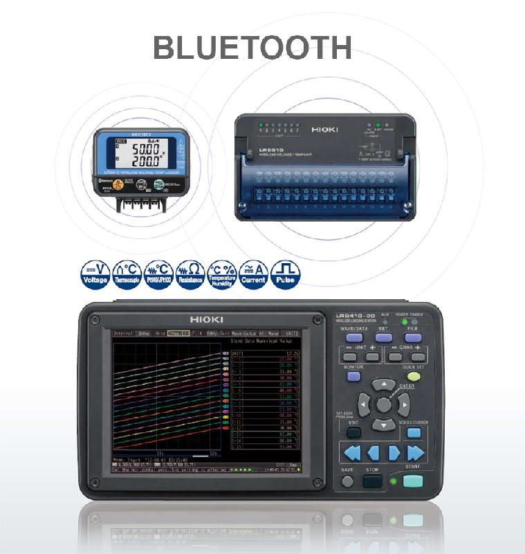 HI-LR8410-20 - Enregistreur de données Bluetooth HIOKI jusqu'à 150 voies, acquisition rapide et polyvalente_0