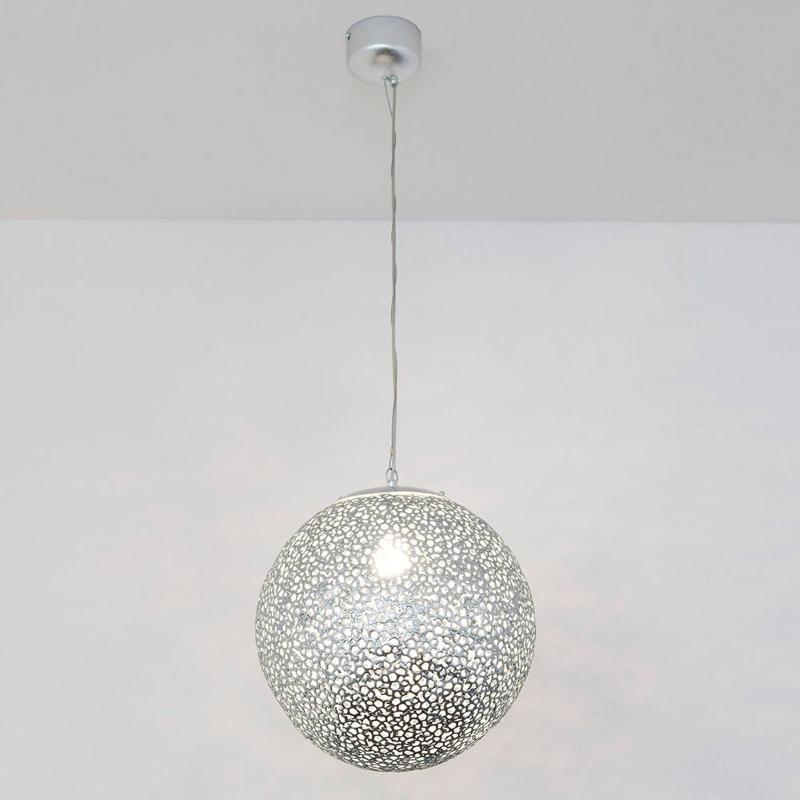 HOLLÄNDER SUSPENSION UTOPISTICO ARGENTÉE Ø 40 CM
