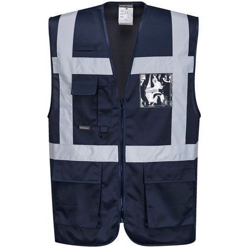 GILET DE TRAVAIL IONA EXECUTIVE F476 BLEU FONCÉ XL - PORTWEST