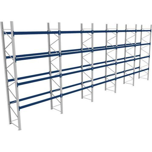 RACK 1 DÉPART + 4 SUIVANTS LXLXH 2700X14300X5500 600KG 4 NIV - BITO
