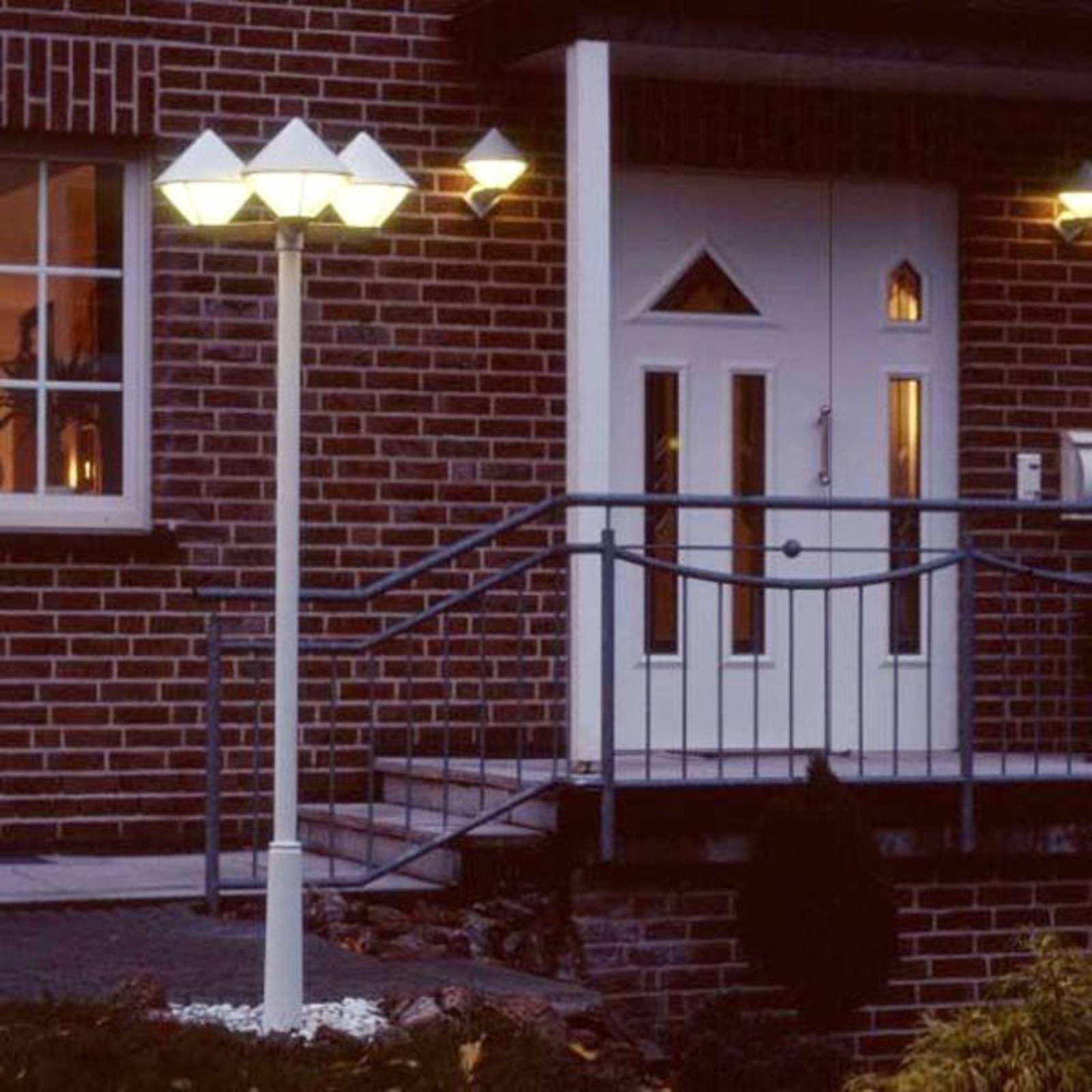 ALBERT LEUCHTEN LAMPADAIRE MODERNE 181 BLANC À 3 LAMPES