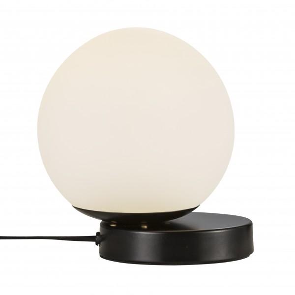 LAMPE DE TABLE MÉTAL-VERRE NOIR E14 LILLY - NORDLUX 48885003