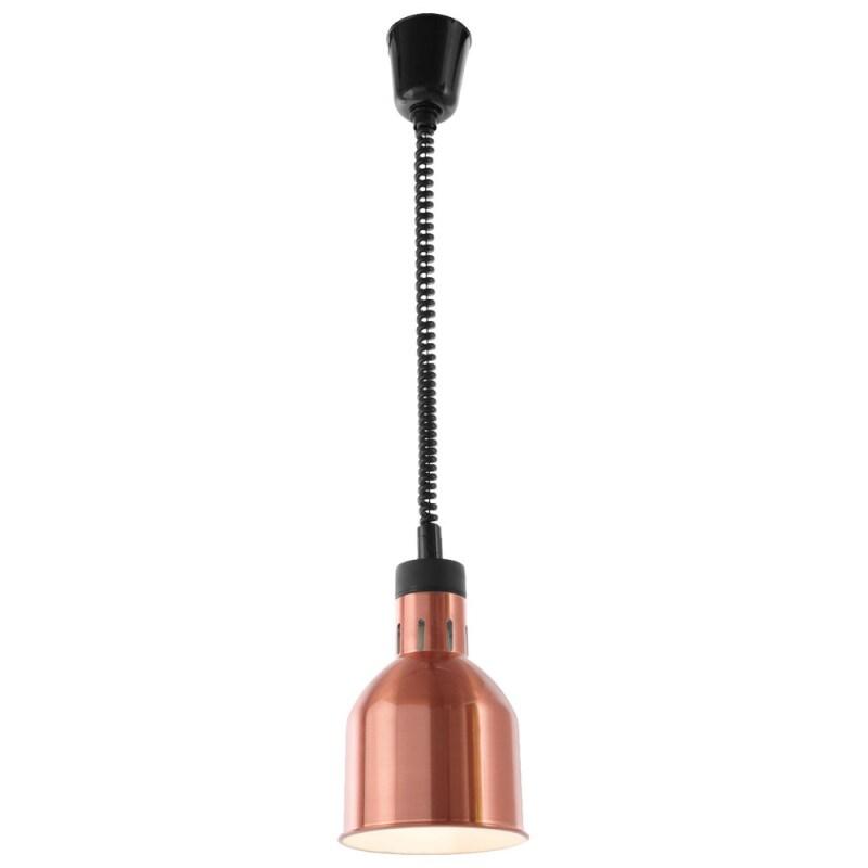 Lampe infrarouge réglable en hauteur 70-150 cm, couleur cuivre 175x175x700 mm - VIRTUS - 0698142636838_0