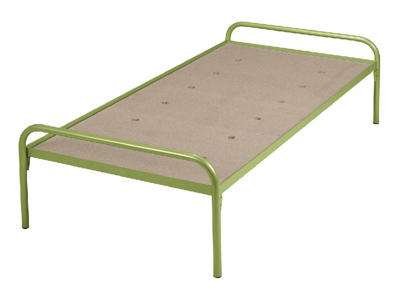 LIT ESSENTIEL SOMMIER AGGLOMÉRÉ 90 X 190 CM COLORIS ANIS - MANUTAN COLLECTIVITÉS