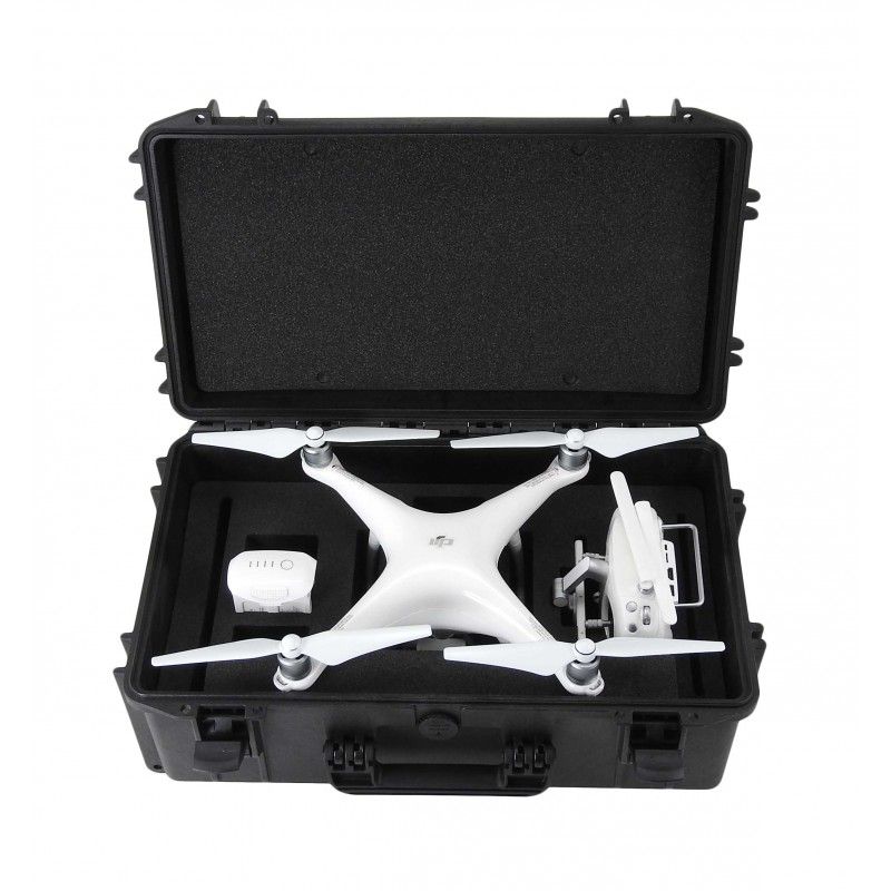 P4 Pro Hélices Montées - Malette de Rangement pour Drone - Caltech - Mallette Étanche - Référence VEH-P4P_0