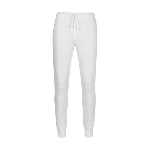 PANTALON PERSONNALISABLE FEMME EN COTON BLANC