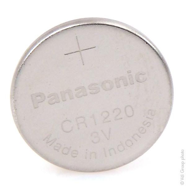 PILE BOUTON LITHIUM CR1220/BN PANASONIC 3V 35MAH_0