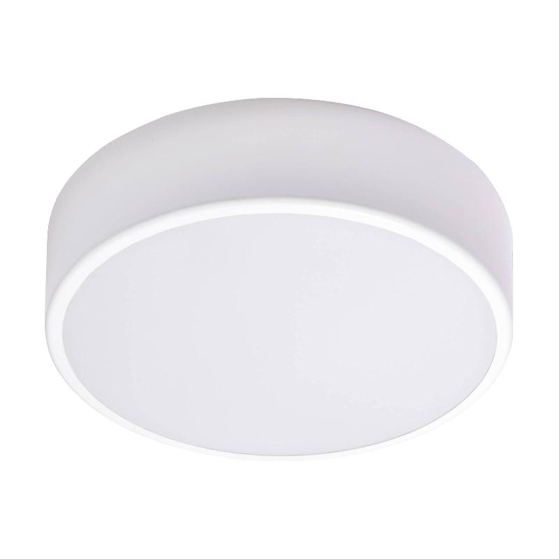 TEMAR LIGHTING PLAFONNIER CLEO 300, BLANC, CAPTEUR, IP20, Ø 30 CM, MÉTAL